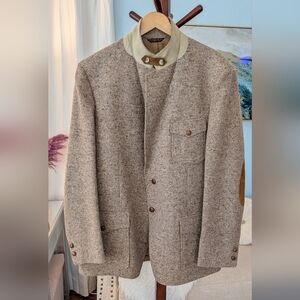 John Weitz Men's Wool Spot Coat Blazer